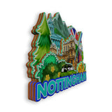 Refrigerator Magnet for Nottingham UK  1470