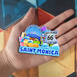 Refrigerator Magnet for Santa Monica California USA  246
