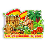 Refrigerator Magnet for San Cristobal de Las Casas Spain  1434