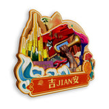 Refrigerator Magnet for Ji'an, Jiangxi, China  790