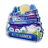 Kühlschrankmagnet für Tianmen, Hubei, China 594