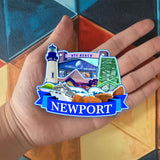 Refrigerator Magnet for Newport Oregon USA  1107
