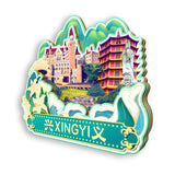 Kühlschrankmagnet für Xingyi, Guizhou, China 666