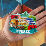Refrigerator Magnet for Durres Albania  2456
