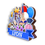 Refrigerator Magnet for Lyon France  1316