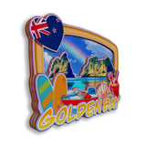 Refrigerator Magnet for Gold Bay New Zealand  2770