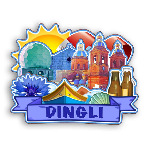 Refrigerator Magnet for Dingli Malta  2310