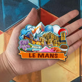 Refrigerator Magnet for Le Mans France  2590