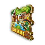 Refrigerator Magnet for Los Cabos Mexico  1806