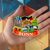Refrigerator Magnet for Bonn Germany  1223