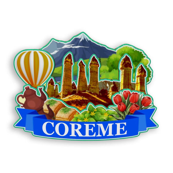 Refrigerator Magnet for Coreme Greece  1688