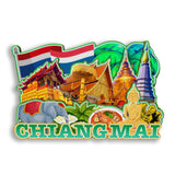 Refrigerator Magnet for Chiang Mai Thailand  2786