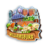 Refrigerator Magnet for Williamsburg Virginia USA  896