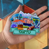 Refrigerator Magnet for Tartu Estonia  2432