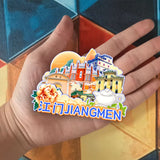 Магнит на холодильник для Цзянмэня, провинция Гуандун, Китай 500