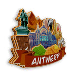 Refrigerator Magnet for Antwerp Belgium  2006