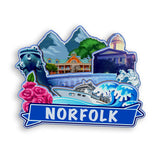 Refrigerator Magnet for Norfolk Virginia USA  890