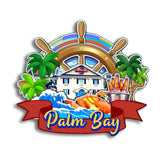 Магнит на холодильник для Палм-Бэй, Флорида, США 178