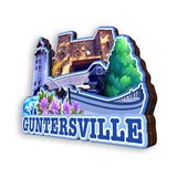 Kühlschrankmagnet für Guntersville Alabama USA 366