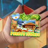 Refrigerator Magnet for Puerto Iguazu Argentina  2826