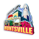 Kühlschrankmagnet für Huntsville Alabama USA 370