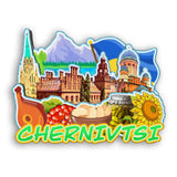 Refrigerator Magnet for Chernivtsi Ukraine  2394