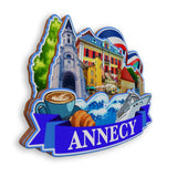 Refrigerator Magnet for Annecy France  1320