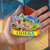Refrigerator Magnet for Odesa Ukraine  2389