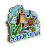 Refrigerator Magnet for Savonlinna Finland  2341