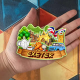 Kühlschrankmagnet für Exeter UK 2869