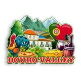 Refrigerator Magnet for Douro Valley Portugal  1944