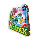 Kühlschrankmagnet für Halifax Kanada 1860