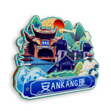 Kühlschrankmagnet für Ankang, Shaanxi, China 772