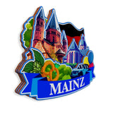 Refrigerator Magnet for Mainz Germany  1225