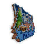 Refrigerator Magnet for Paros Greece  1714