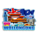 Kühlschrankmagnet für Wollongong Australien 2687