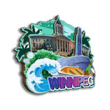Refrigerator Magnet for Winnipeg Manitoba Canada  141
