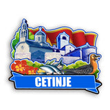 Refrigerator Magnet for Cetinje Montenegro  2424
