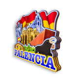 Refrigerator Magnet for Palencia Spain  1509