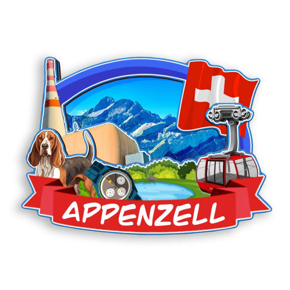 Refrigerator Magnet for Appenzell Switzerland  2048
