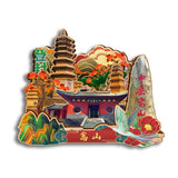 Refrigerator Magnet for Songshan Scenic Area, Luoyang, Henan, China  75