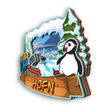 Refrigerator Magnet for Hofn Iceland  2257