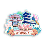 Refrigerator Magnet for Wuxi, Jiangsu, China  406