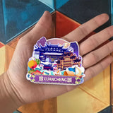 Refrigerator Magnet for Xuancheng, Anhui, China  751