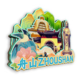 Refrigerator Magnet for Zhoushan, Zhejiang, China  469