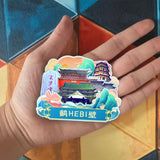 Refrigerator Magnet for Hebi, Henan, China  724
