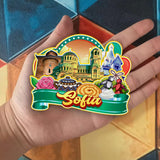 Refrigerator Magnet for Sofia Bulgaria  2439