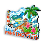 Refrigerator Magnet for Wanning, Hainan, China  402