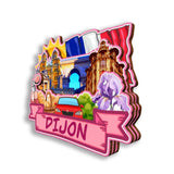 Refrigerator Magnet for Dijon France  2614