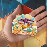 Refrigerator Magnet for Lhasa, Tibet, China  832